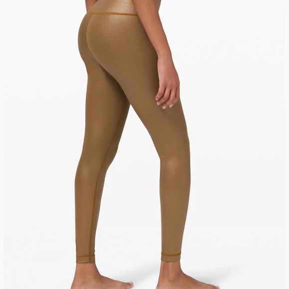 Lululemon Wunder Under HR Tight 28" Shine - Picture 4 of 6